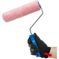 Малярный валик TOOLBERG с ручкой, микроволокно, 12х250х48 мм 0312072 Лк-00006509