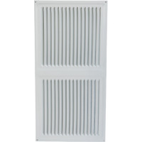 Решетка вентиляционная 150х300 мм белая Трибатрон 87724