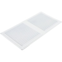 Решетка вентиляционная 150х300 мм белая Трибатрон 87724