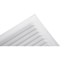 Решетка вентиляционная 150х300 мм белая Трибатрон 87724