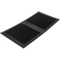 Решетка вентиляционная 175х350 мм черный муар Трибатрон 87722