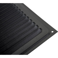 Решетка вентиляционная 175х350 мм черный муар Трибатрон 87722