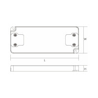 Блок питания AcTEC 24В, 30Вт, IP20, 1.25A, 155x53x16мм UT24V/30W