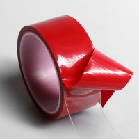 Прозрачная, двусторонняя, акриловая клейкая лента TORSO 40 мм x 2 м 3442541