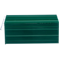 Пластиковый короб СТЕЛЛА-ТЕХНИК 140х250х100мм, С-2-зеленый-прозрачный