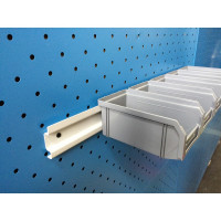 Настенный органайзер СТЕЛЛА-ТЕХНИК 6 ящиков V-1, V-1-650-серый