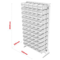 Стойка СТЕЛЛА-ТЕХНИК 1150х2000, односторонняя, В1-05-09-00