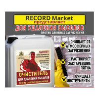Очиститель для удаления высолов РЕКОРД 10 л УВ03