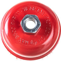 Щетка чашка нейлоновая (100 мм; М14х2 мм) SKRAB 35474