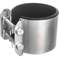 Ремонтный хомут ДТРД оцинк. краб 2-1/2" Ду 65, Дн 74-82, шир. 70 17007