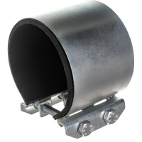 Ремонтный хомут ДТРД оцинк. краб 2-1/2" Ду 65, Дн 74-82, шир. 70 17007