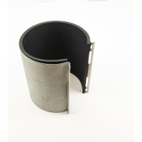 Ремонтный хомут ДТРД оцинк. краб 4" Дн 114-121, шир. 150 17010