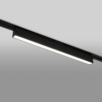 Потолочный светодиодный светильник Elektrostandard LTB54 X-Line черный матовый 20W 4200K a052445