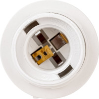 Патрон IN HOME Е27-ППК пластиковый с прижимным кольцом 4690612032337