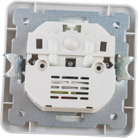 Одинарная розетка IN HOME CLASSICO с двумя USB белая 2147 4690612035260