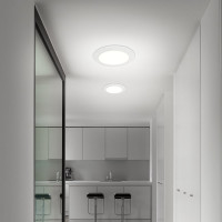 Встраиваемая светодиодная панель IN HOME круглая RLP-VC 24Вт 230В 4000К 1920Лм 220мм белая IP40 4690612034973