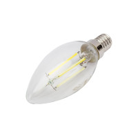 Светодиодная лампа IN HOME LED-СВЕЧА-deco 7Вт 230В Е14 6500К 630Лм прозрачная 4690612029665