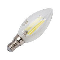 Светодиодная лампа IN HOME LED-СВЕЧА-deco 7Вт 230В Е14 6500К 630Лм прозрачная 4690612029665