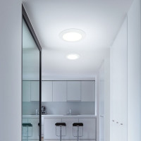 Встраиваемая светодиодная панель IN HOME круглая RLP-VC 24Вт 230В 6500К 1920Лм 220мм белая IP40 4690612034980