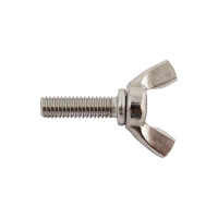 Винт-барашек КРЕП-КОМП американский тип НЕРЖАВЕЙКА DIN 316 А2 6х20 50 шт вб620