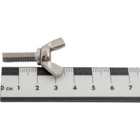 Винт-барашек КРЕП-КОМП американский тип НЕРЖАВЕЙКА DIN 316 А2 6х20 50 шт вб620