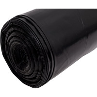 Мешки 2-х слойные для мусора в рулоне Броня (10 шт; 90x130 см; 200 л; ПВД; 60 мкм; черные) Ромашка ВР-0012Н