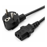 Кабель питания Cablexpert 3.0м, Schuko-C13, VDE, 10А, черный, PC-186-VDE-3M