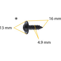 Автокрепеж для Hyundai/Kia 10 шт 1249205163 КрепАвто M2193