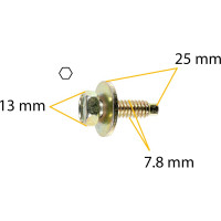 Автокрепеж для Ford 10 шт 384931S36 КрепАвто M2212