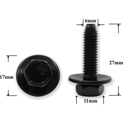 Автокрепеж для Audi/BMW/Chrysler 10 шт 11503834/20351035 КрепАвто M2073