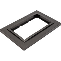 Двойная рамка для розетки Mono Electric DESPINA графит 102-200000-165