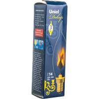 Неоновая (газоразрядная) лампа Uniel 3, RED-FLAME, E14, CL IL-N-CW35 UL-00002982