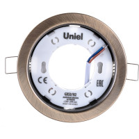 Накладной светильник Uniel ANTIQUE BRASS 10 PROM GX53 H2 UL-00005056