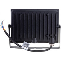 Светодиодный прожектор Uniel 50W 3000K IP65 200-250В BLACK ULF-F21 UL-00007733