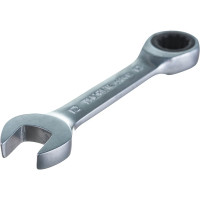 Гаечный ключ Thorvik CSRW12 комбинированный трещоточный короткий, 12 мм 53521