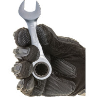 Гаечный ключ Thorvik CSRW17 комбинированный трещоточный короткий, 17 мм 53526