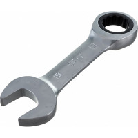 Гаечный ключ Thorvik CSRW19 комбинированный трещоточный короткий, 19 мм 53528