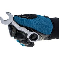 Гаечный ключ Thorvik CSRW19 комбинированный трещоточный короткий, 19 мм 53528