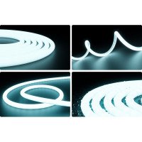 Светодиодная лента Apeyron для бани и сауны 5м, 24В, 14,4Вт/м, 120д/м, IP68, 900Лм/м, 6000К./00-325