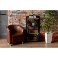 Стеллаж ТИТАН МЕТА СЛС-1/1200, ясень тёмный шимо 4670026243284