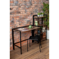 Стеллаж ТИТАН МЕТА СЛС-1/1200, ясень тёмный шимо 4670026243284