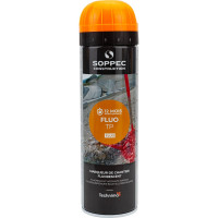 Аэрозольный маркер для стройки, геодезии Soppec (флуоресцентный; оранжевый) 141516