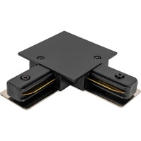 Соединитель для шинопроводов Volpe L-образный, однофазный R21 BLACK 1 POLYBAG UBX-Q123 UL-00007450
