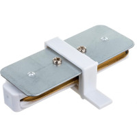 Соединитель для шинопроводов Volpe прямой, однофазный R11 WHITE 1 POLYBAG UBX-Q123 UL-00007380