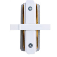 Соединитель для шинопроводов Volpe прямой, однофазный R11 WHITE 1 POLYBAG UBX-Q123 UL-00007380