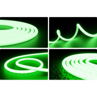 Светодиодная лента для бани и сауны Apeyron 5м, 24В, 14,4Вт/м, smd2835, 120д/м, IP68, зел. 00-328