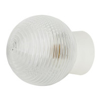 Светильник ЭРА НБП 0160004 с прямым основанием Гранат стекло IP20 E27 max 60Вт D150 шар Б0052008