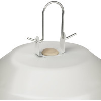 Светильник ЭРА НСП 02-100-003 с решеткой Желудь сталь стекло IP54 E27 max 100Вт белый Б0052019