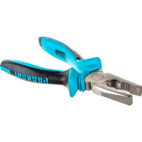 Комбинированные плоскогубцы РАДИАНТ 180 мм, с изолированными ручками, покрытие никель 47014