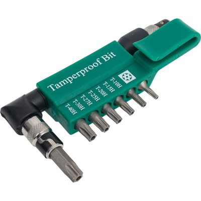 Набор бит с Г-образным держателем 8 предметов SKRAB 41620